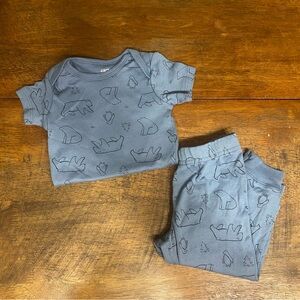 Carter's blue wildlife set